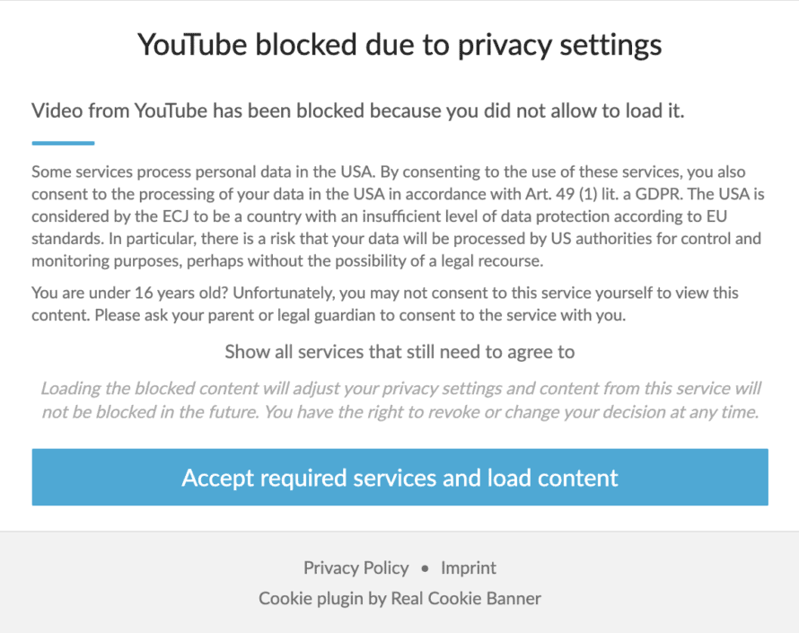 content blocker english screenshot