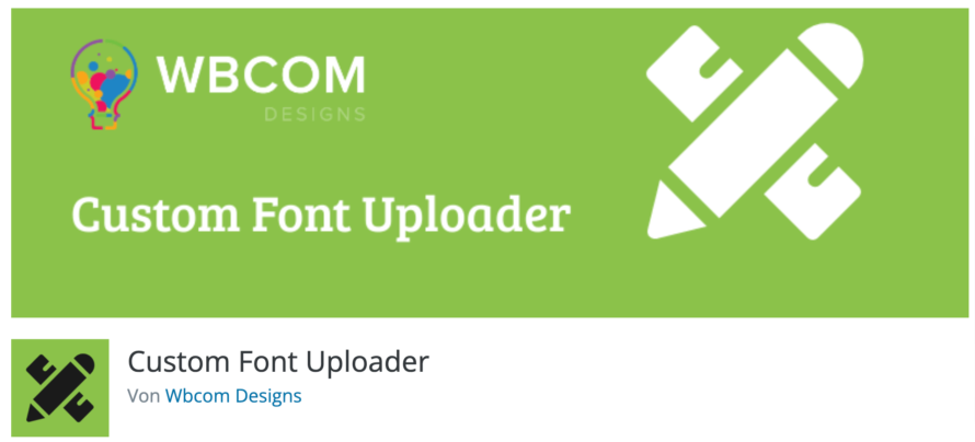 Custom Font Uploader Plugin