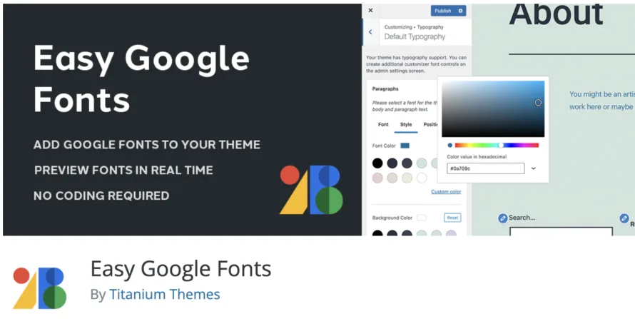 Easy Google Fonts