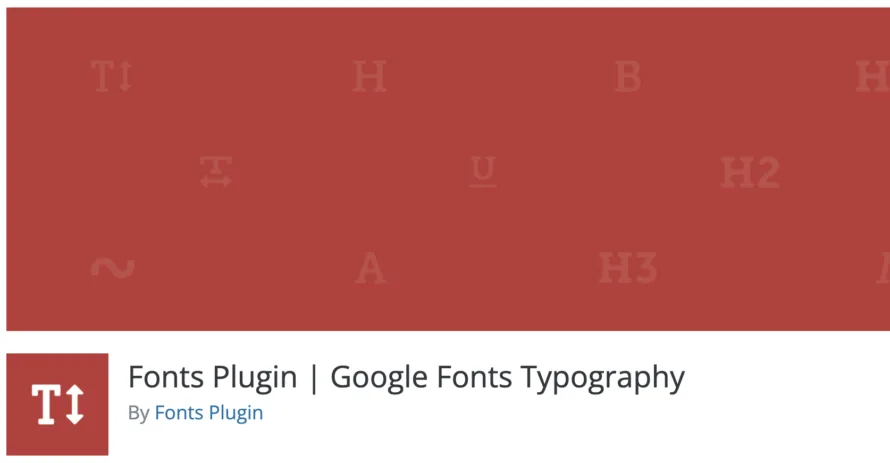 Fonts Plugin