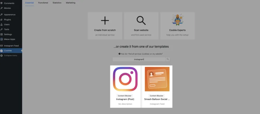 Instagram einbinden Website