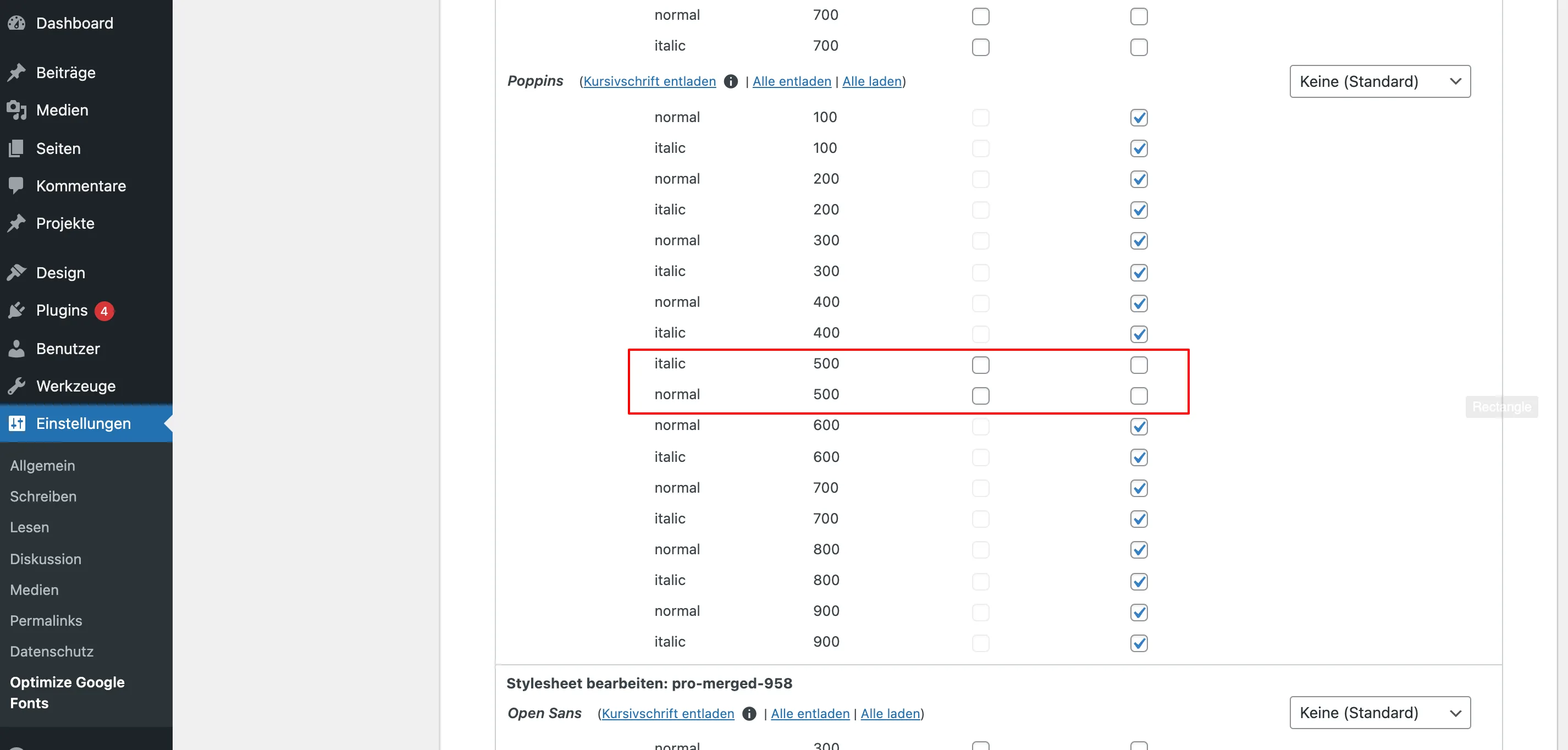 Scanner Results OMGF