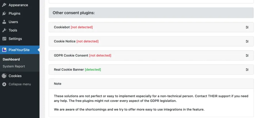PixelYourWebsite Consents