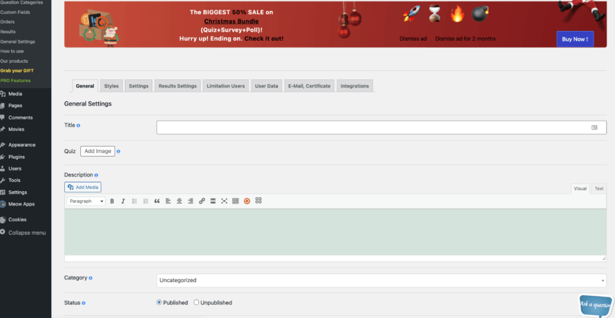 Quiz Maker create quiz