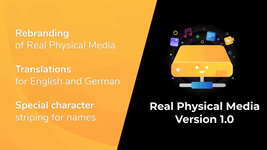 Real Physical Media 1.1