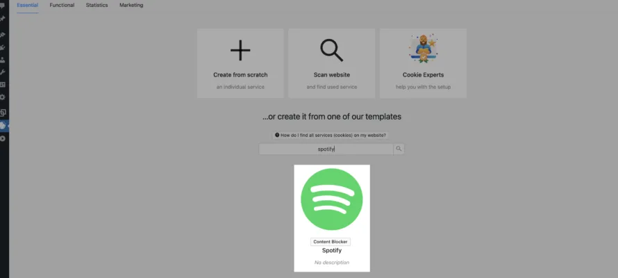 spotify wordpress