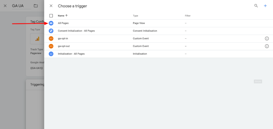 Tag Configuration Google Tag Manager