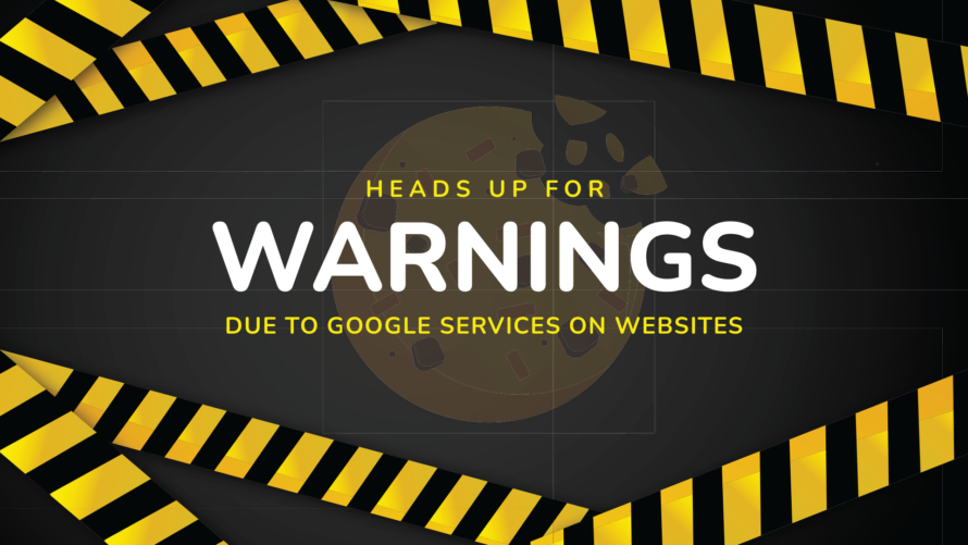 Warning and claim for damages due to use of Google services