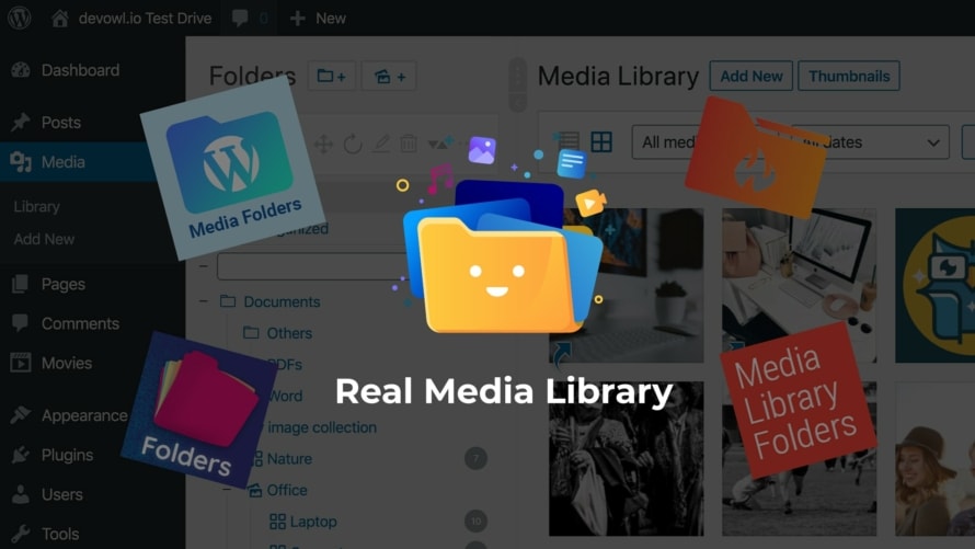 WordPress Media Library Folder Management Plugins: Best solution is Real Media Library
