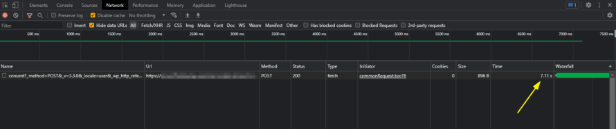 cookie-banner-every-subpage-slow-response-time