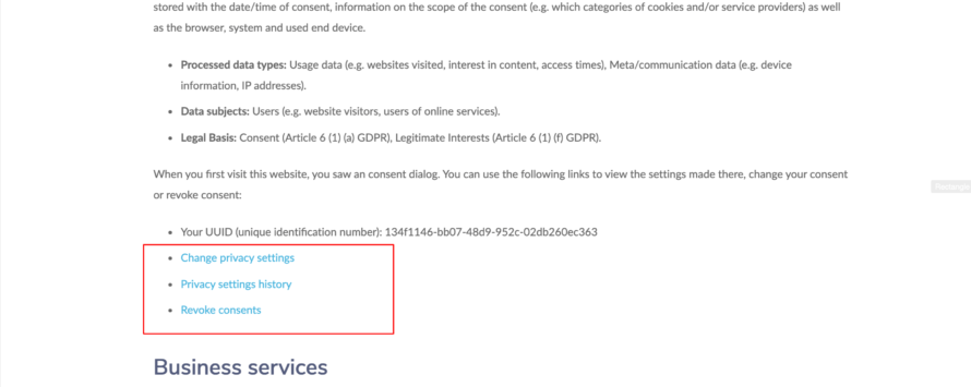 Privacy Policy devowl