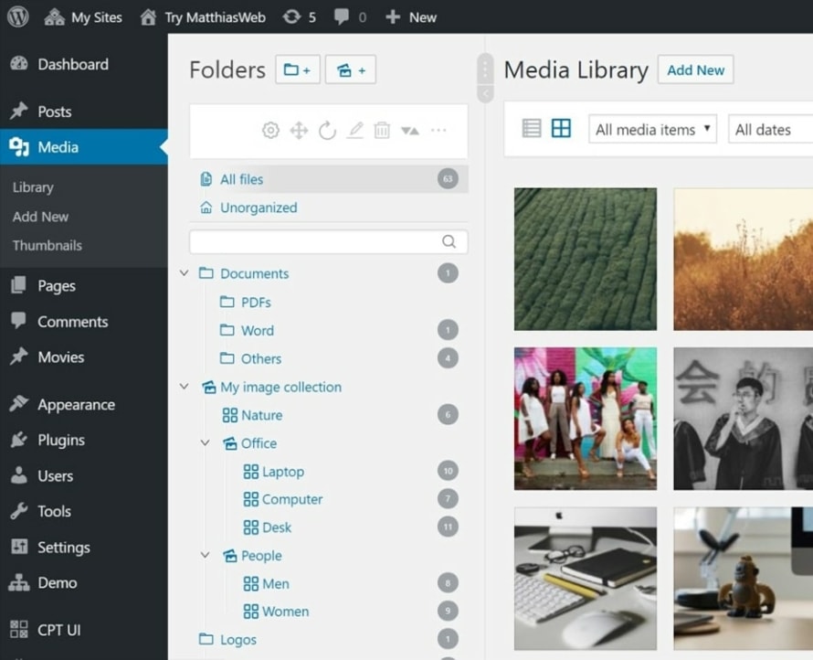 Real Media Library