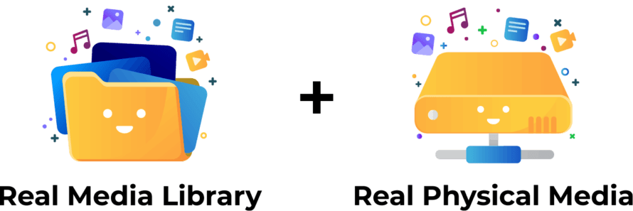 Real Media Library + Real Physical Media (add-on)