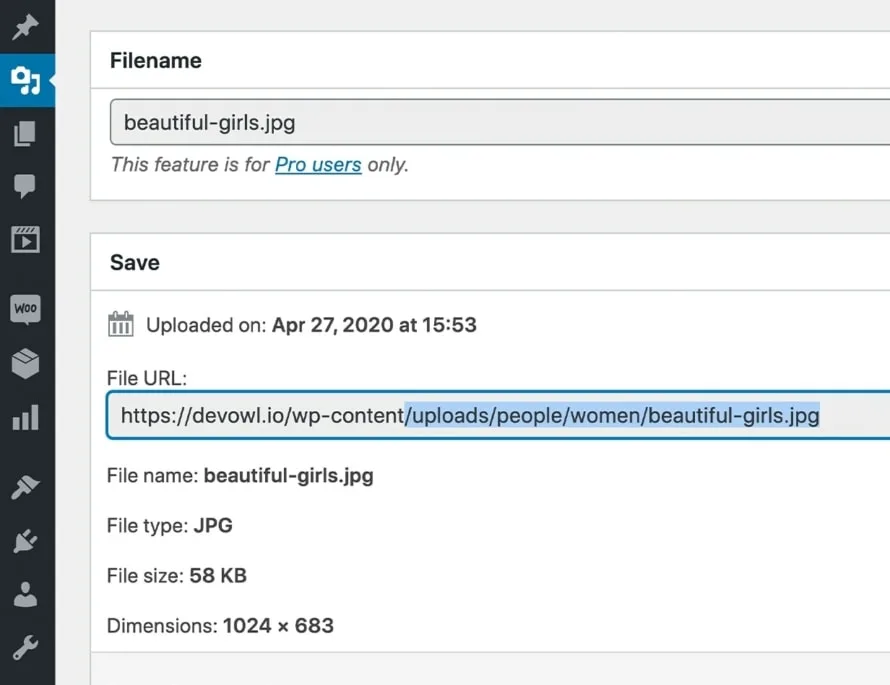 SEO-optimized file paths