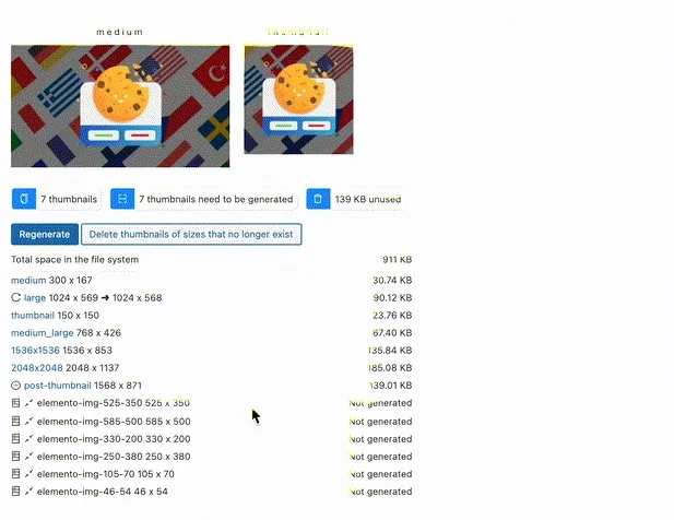 Delete Unused Media